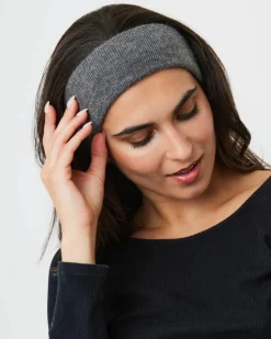 Hair Accessories*My Accessories London Knitted Headband Grey