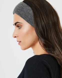 Hair Accessories*My Accessories London Knitted Headband Grey
