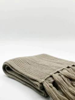 Hats & Gloves|Hats & Gloves*SVNX Knitted Scarf With Tassels Grey