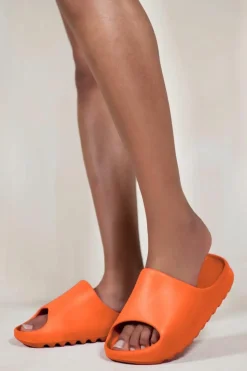 Sandals*Where's That From Kourtney' Sliders Orange