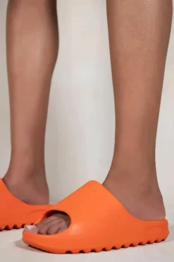 Sandals*Where's That From Kourtney' Sliders Orange