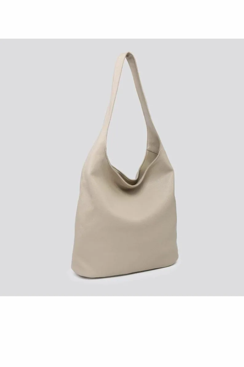 Tote Bags*Kitise Large Soft Slouch Hobo Tote Handbag Beige