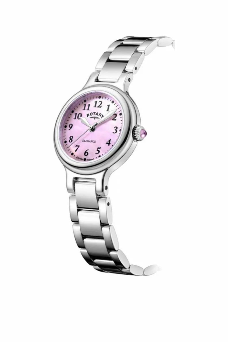 Watches*Rotary LB05135-07 Elegance 22mm Quartz Watch Silver