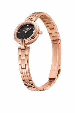 Watches*Rotary LB00414-15 Engineered 22mm Quartz Watch Rose Gold