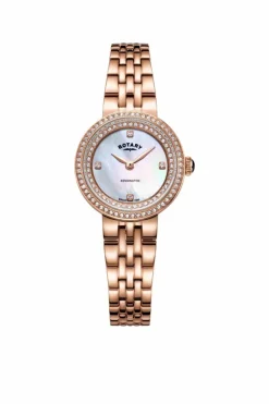 Watches*Rotary LB05374-41 Timepieces 25mm Quartz Watch Rose Gold