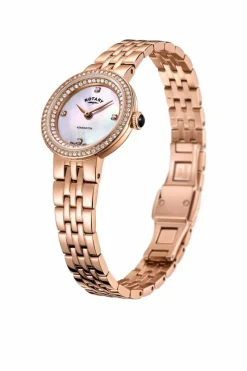Watches*Rotary LB05374-41 Timepieces 25mm Quartz Watch Rose Gold