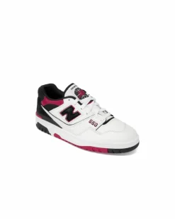 Trainers*New Balance Leather Lace-up Sneakers Red