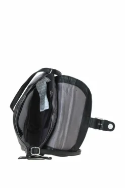 Handbags|Cross-Body Bags*Ashwood Leather Limerick' Real Leather Flap Crossbody Bag Black