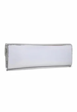 Handbags|Clutch Bags*My Accessories London Long Clutch Bag Silver