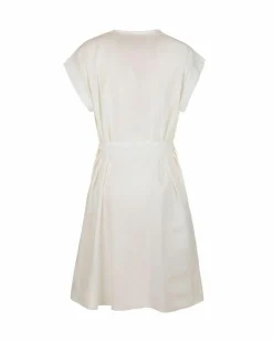 Shirt Dresses*Fred Mello Loose Fit Buttoned Shirt Dress White