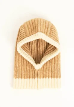 Hats & Gloves|Hats & Gloves*My Accessories London Loose Fit Crochet Knit Balaclava Beige