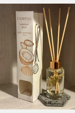 Candles & Diffusers|Candles*CAMPSIE Candles ‘Luskentyre Beach’ Reed Diffuser White