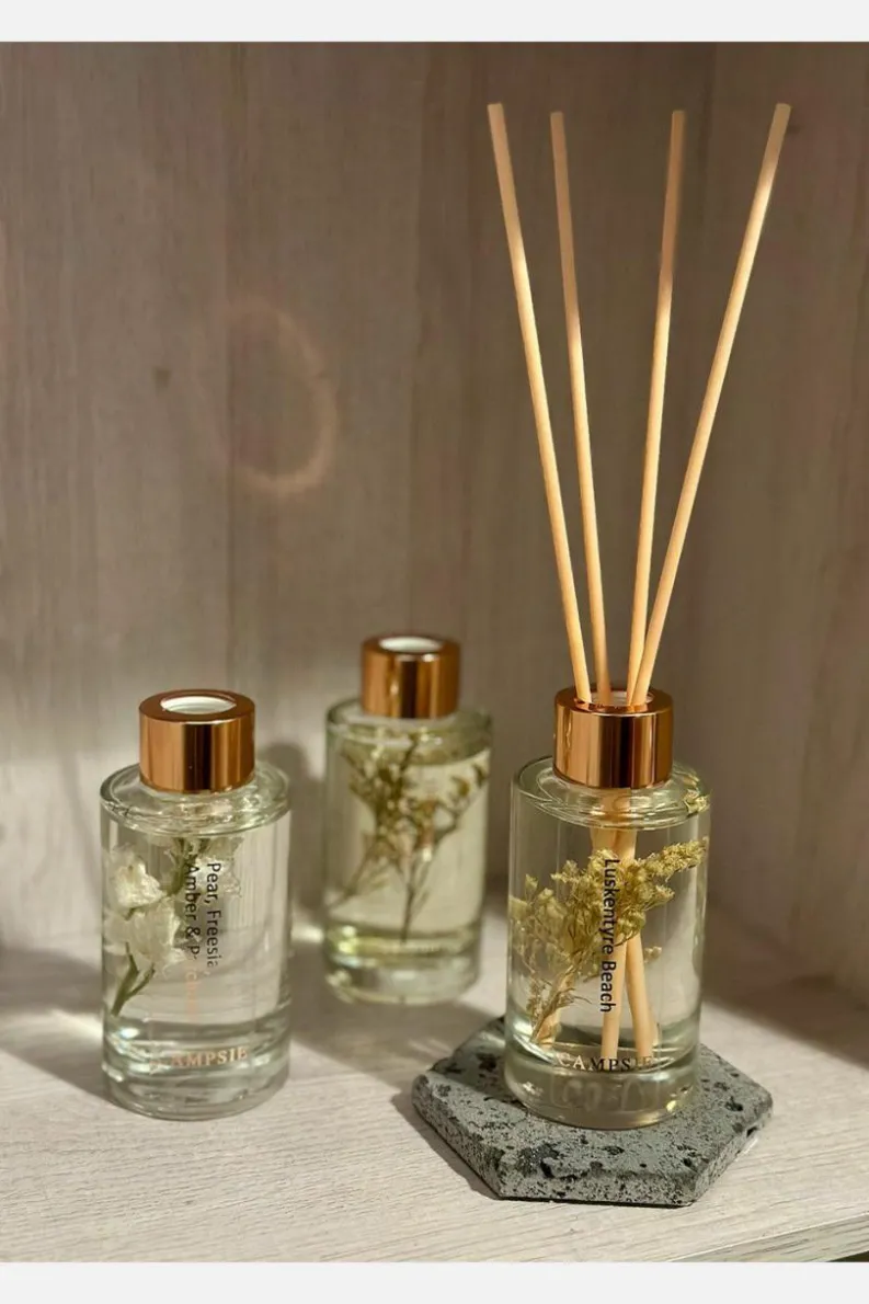 Candles & Diffusers|Candles*CAMPSIE Candles ‘Luskentyre Beach’ Reed Diffuser White