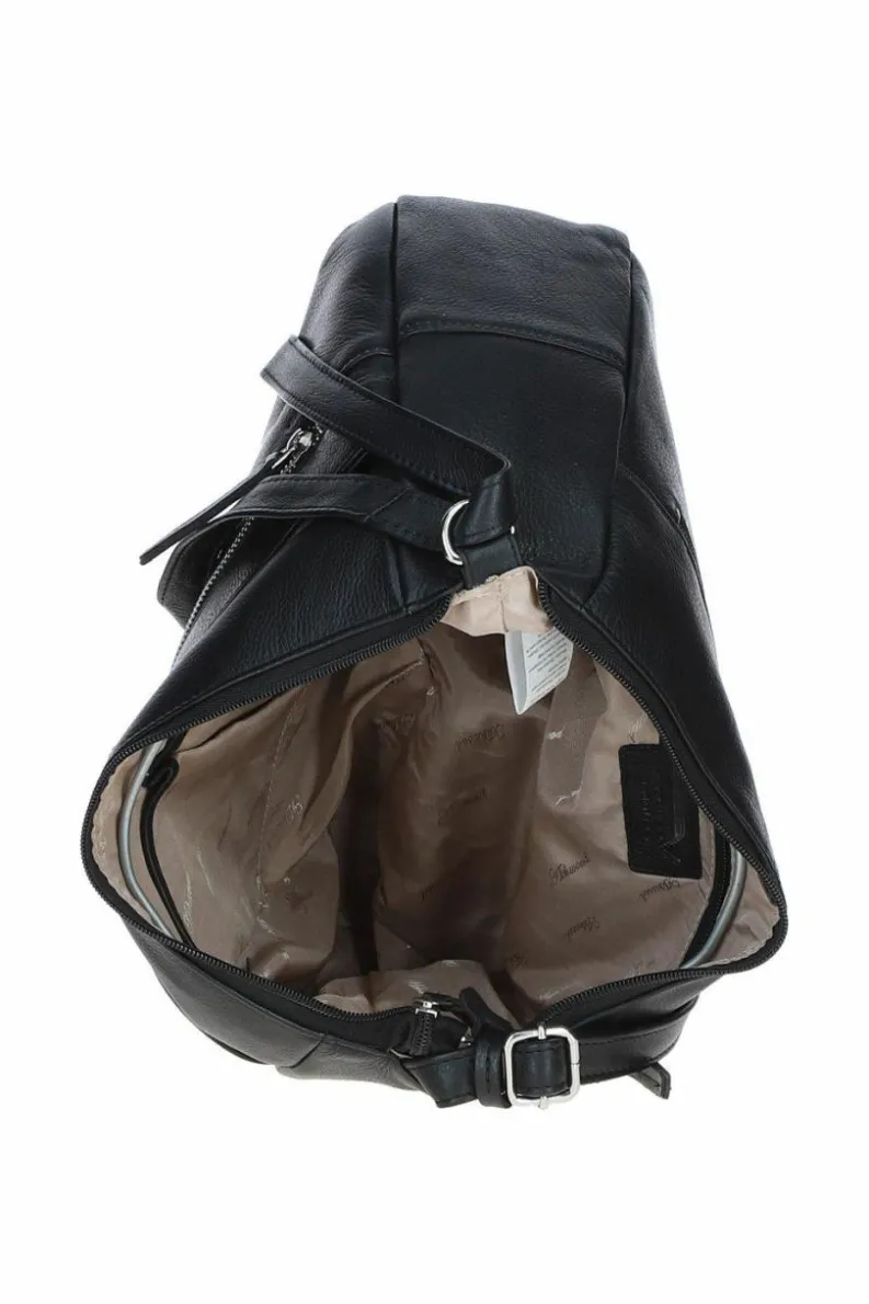 Shoulder Bags|Handbags*Ashwood Leather Meath' Real Leather Shoulder Bag Black