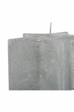 Candles & Diffusers|Candles*Nicola Spring Metallic Star Candle 75 Hours Silver