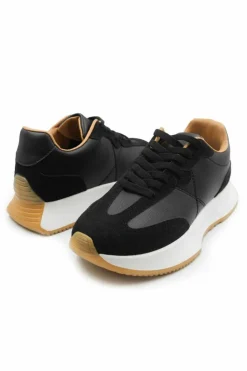 Trainers*Where's That From Metro' Runner Sneakers Trainers Black