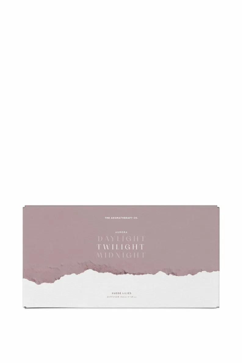 Candles & Diffusers|Candles*The Aromatherapy Company 150ml Aurora Twilight Diffuser Suede Lilies Multi