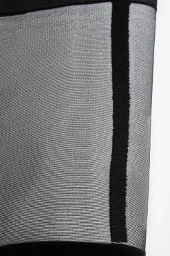 Tights & Socks|Tights & Socks*boohoo Mock Suspender Tights black