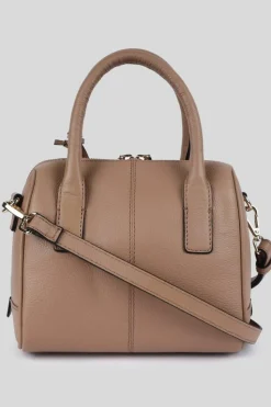 Cross-Body Bags|Handbags*Ashwood Leather Moda Siciliana' Real Leather Tote Crossbody Bag Beige