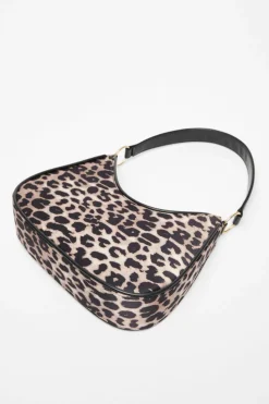 Shoulder Bags|Handbags*Quiz Leopard Print Shoulder Bag Multi