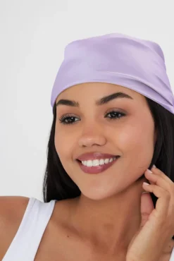 Hair Accessories*My Accessories London Multiway Head Scarf and Neck Tie Lilac