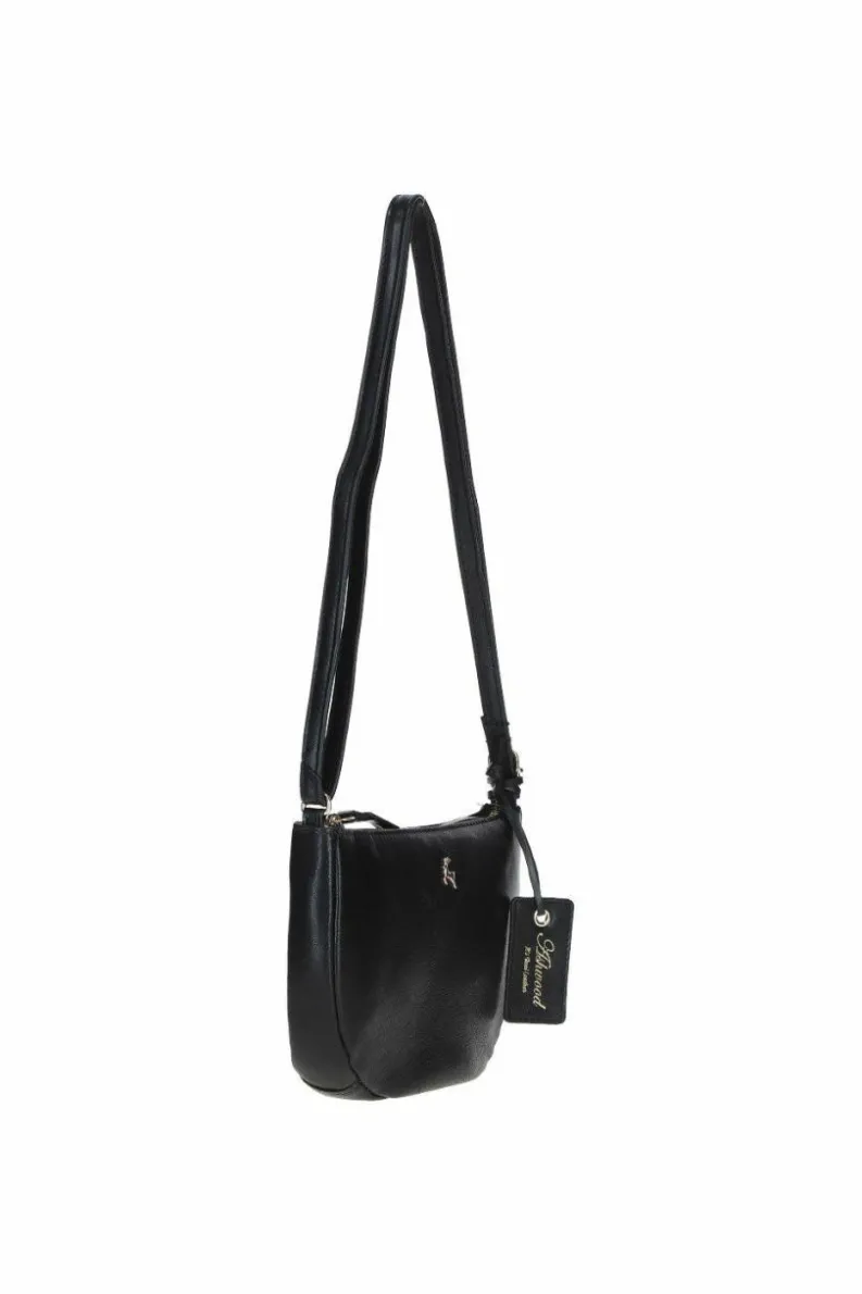 Handbags|Cross-Body Bags*Ashwood Leather Naomi' Real Leather Compact Crossbody Bag Black