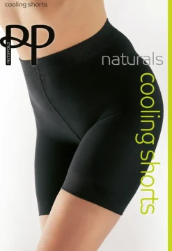 Tights & Socks|Tights & Socks*Pretty Polly Naturals 100 Denier Cooling Shorts - Black