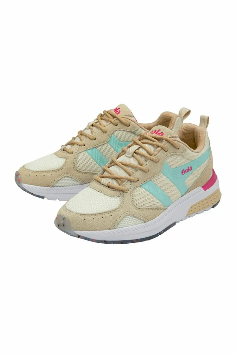 Trainers|Activewear*Gola Navis' Mesh Running Trainers Off White