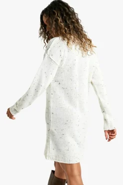 Jumper Dresses|Jumper Dresses*boohoo Nep Knitted Crew Neck Jumper Dress ecru
