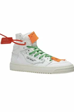 Trainers*Off-White Off Court 3.0 High Top Leather Sneakers White
