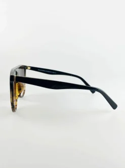 Sunglasses*SVNX Ombre Lens Oversized Sunglasses In Tortoise Shell Brown