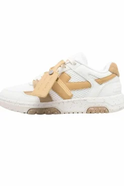 Trainers*Off-White Out Of Office Slim Mesh Sneakers Beige
