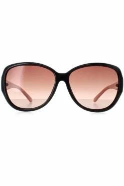 Sunglasses*Ted Baker Oval Brown Gradient TB1394 Shay Black