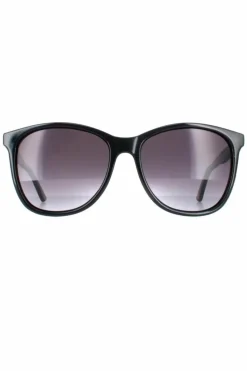 Sunglasses*Ted Baker Oval Grey Gradient TB1496 Alva Black