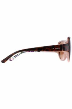 Sunglasses*Ted Baker Oval Havana Flower Print TB1394 Shay Brown