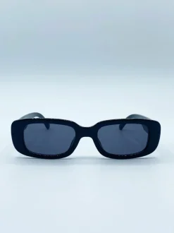 Sunglasses*SVNX Oval Sunglasses in Black