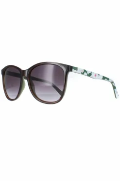 Sunglasses*Ted Baker Oval Tortoiseshell Grey Gradient TB1496 Alva Brown