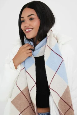 Hats & Gloves|Hats & Gloves*My Accessories London Oversized Argyle Scarf Multi
