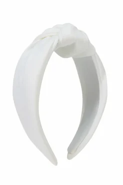 Hair Accessories*My Accessories London Oversized Satin Knot Headband Ivory
