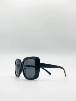 Sunglasses*SVNX Oversized Square Sunglasses In Black