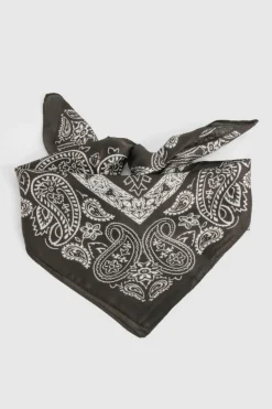 Hair Accessories*boohoo Paisley Print Head Scarf black