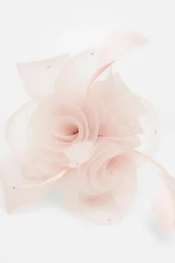 Hair Accessories*Quiz Flower Headband Fascinator Pale Pink
