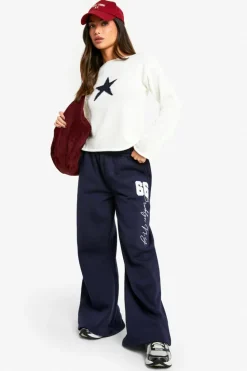 Jumpers|Jumpers & Cardigans*boohoo Petite Star Roll Neck Knit Jumper cream