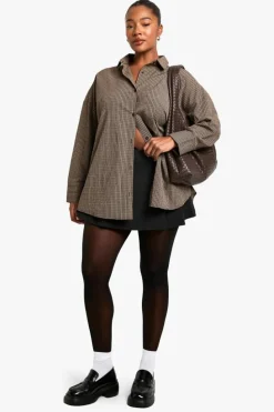 Tights & Socks|Tights & Socks*boohoo Plus 15 Denier 3 Pack Tights black