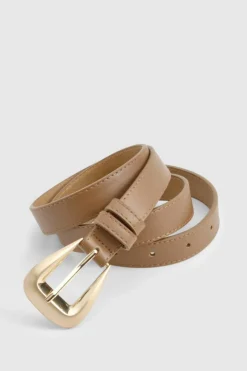 Belts*boohoo PLUS SKINNY WAIST BELT tan