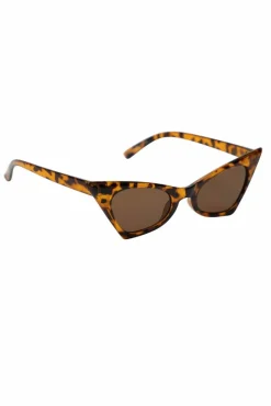 Sunglasses*My Accessories London Pointed Cat Eye Sunglasses in Tortoiseshell Brown