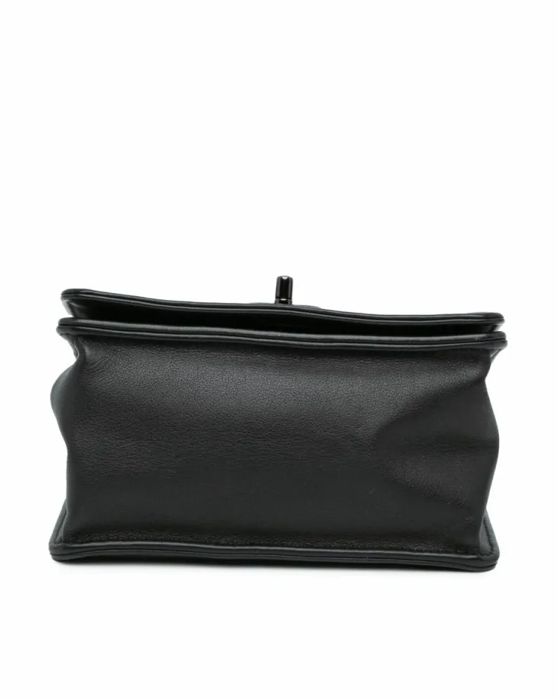 Cross-Body Bags*Chanel Preloved 19 Bag Lambskin Leather Crossbody Black