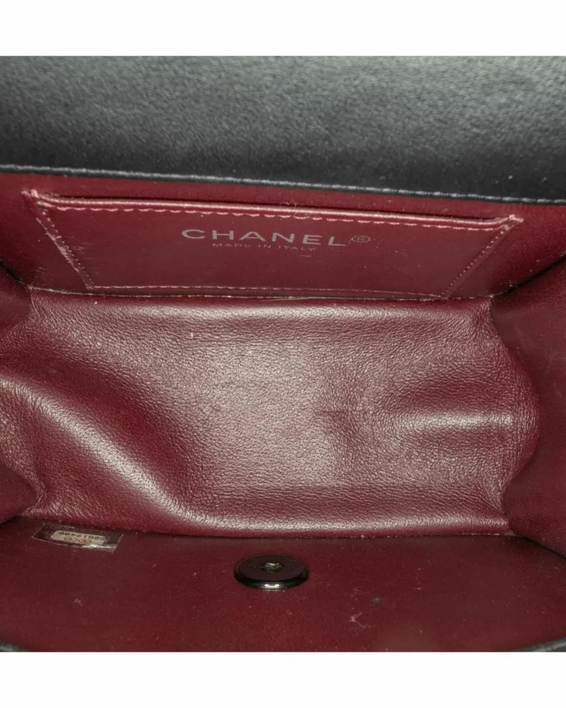 Cross-Body Bags*Chanel Preloved 19 Bag Lambskin Leather Crossbody Black