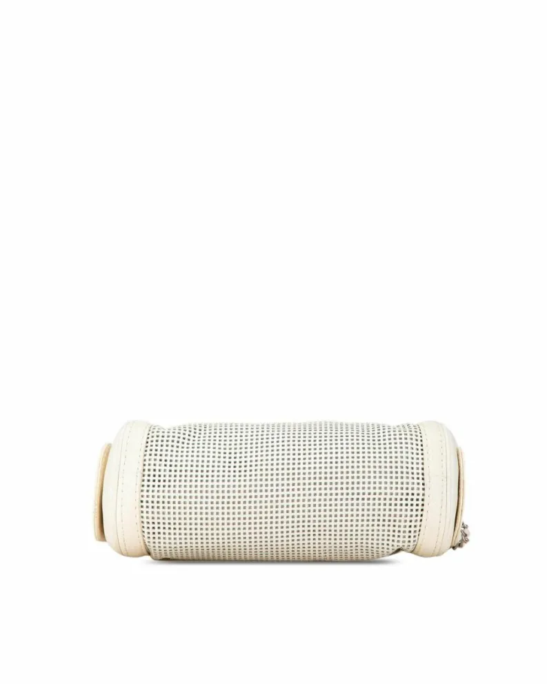 Shoulder Bags*Chanel Preloved 255 Reissue Leather Shoulder Bag White