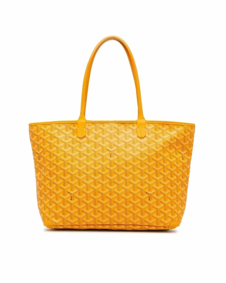Tote Bags*Goyard Preloved Anjou Tote Bag in Yellow